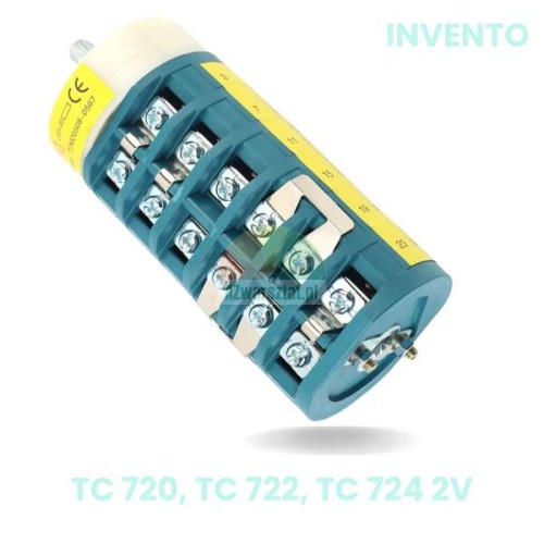 Rotary two-speed switch for Invento tire changers TC 720, TC 722, TC 724 2V