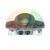 Steel mounting head bracket, Corghi replacement part
