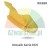 Yellow plastic mounting foot cover, Weber Klassik Serie 1021 grill replacement part.