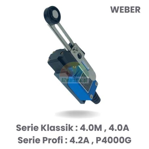 Weber replacement: Limit switch for car lift Serie Klassik 4.0M, 4.0A and Serie Profi 4.2A, P4000G.