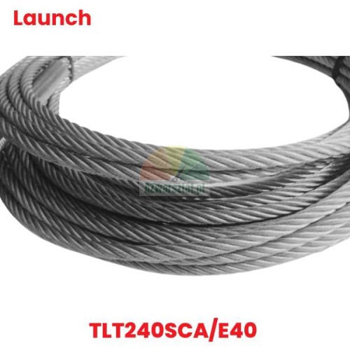 Steel cable for Launch TLT 240SCA/E40 lift - replacement part