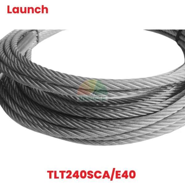 Steel cable for Launch TLT 240SCA/E40 lift - replacement part