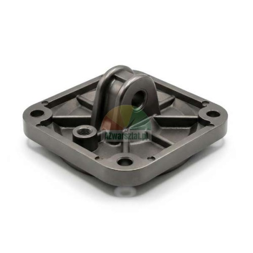 Mounting flange for 100mm actuator with eye 11cm, metal mounting bracket.