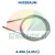 Steel cable for Nussbaum 4.40H lift with a length of 4.61m