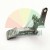 Aluminum tire changer foot pedal type C - metal replacement part for workshop machinery.