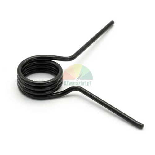 Torsion spring for tire changer rotation switch 29mm, black, metal part for tire changers