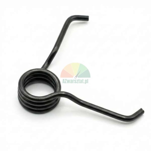 Black metal torsion spring 25mm for tire changer turntable rotation pedal.