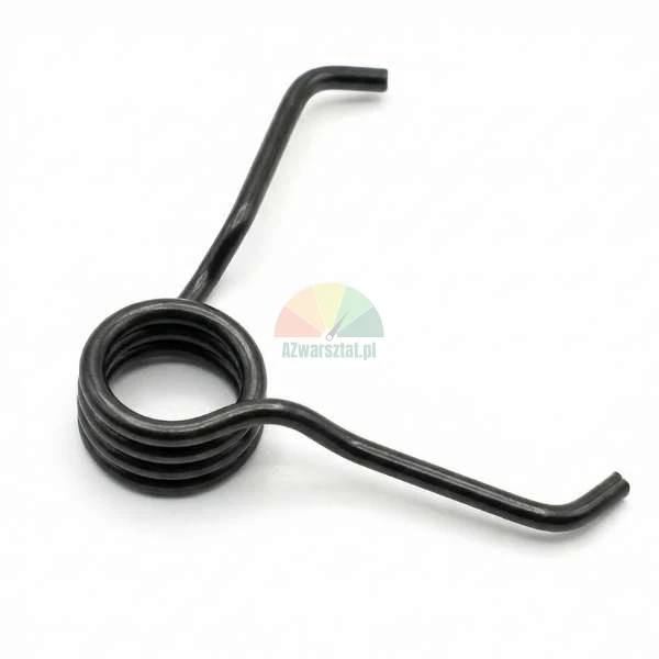 Black metal torsion spring 25mm for tire changer turntable rotation pedal.