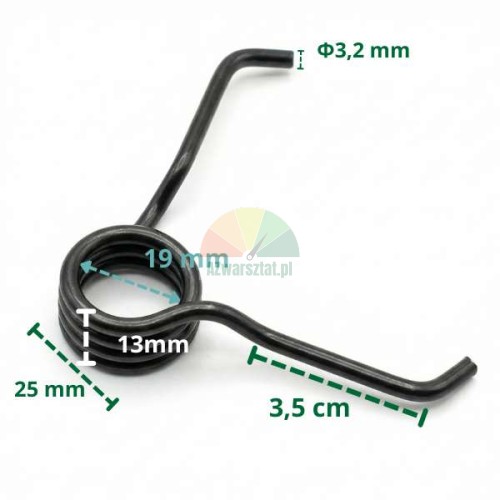 25mm spring for tire changer turntable pedal