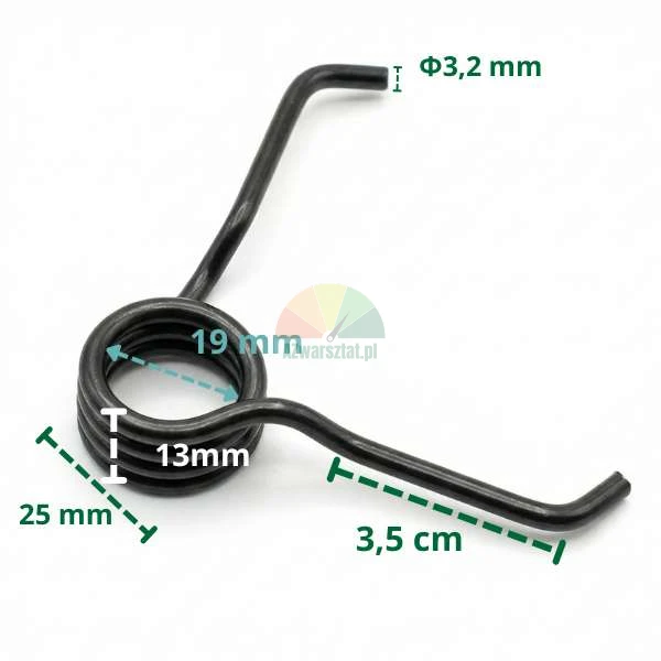 25mm spring for tire changer turntable pedal