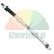 Profiled tire lever - tire changing spoon with a rubber handle