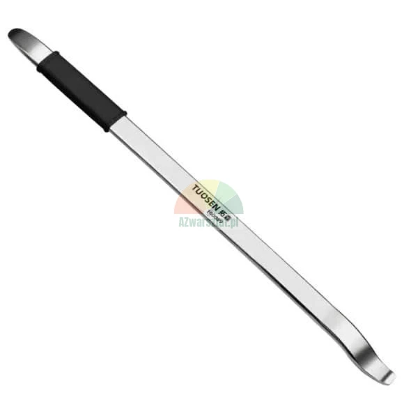 Profiled tire lever - tire changing spoon with a rubber handle