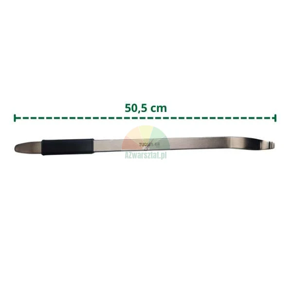 Profiled tire lever with rubber handle, length 50.5 cm