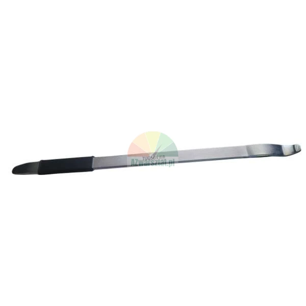 Metal tire lever tool with a black handle and TUOSEN logo.