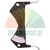Manual tension gauge tool with a black plastic body and a printed scale