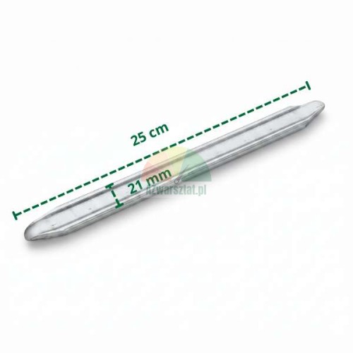 Mini pry bar 25 cm long and 21 mm wide metal lever tool