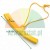 Yellow rim protector 19.5 cm with string