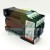 SHIRMEI CJX2-09 electrical contactor in black with a white technical label and a blue component.
