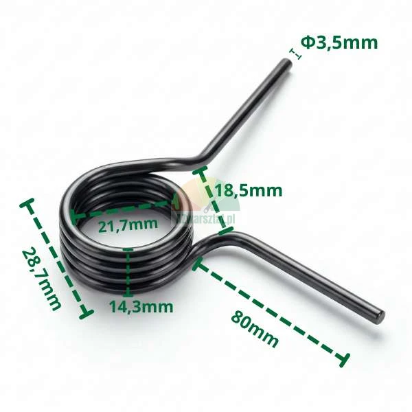 Tire changer switch spring 29mm dimensions