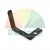 Black single bend spring plate for gear lever lock L-shape
