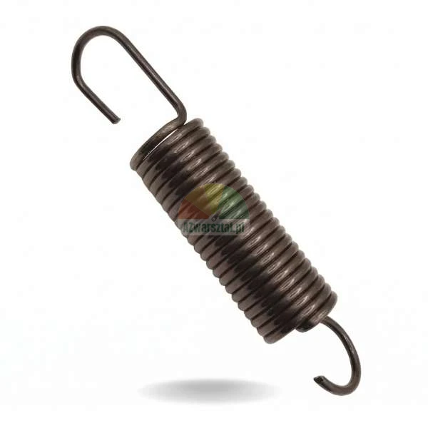 Steel tire changer spring 13.2 cm long with profiled hooks