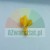 Yellow plastic component for agricultural sprayer equipment