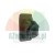 Black plastic automotive clip for interior trim or panels.