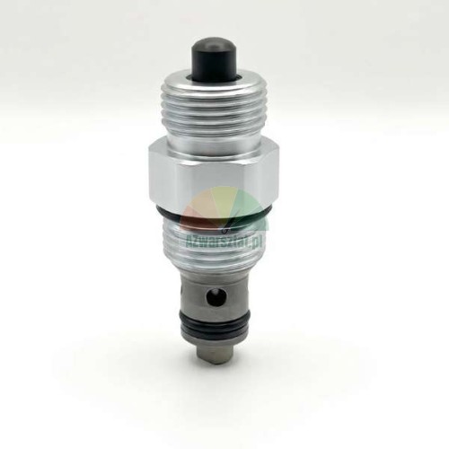 14mm / G19 lifter safety check valve made of metal on a white background