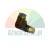 Pneumatic elbow push-in fitting with brass thread and blue release ring.