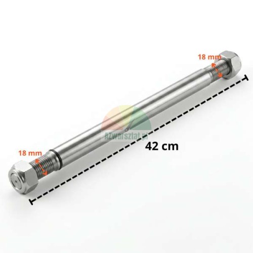 Piston rod for bumper cylinder 42 cm
