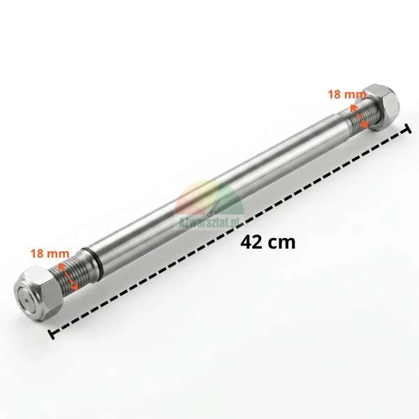 Piston rod for bumper cylinder 42 cm