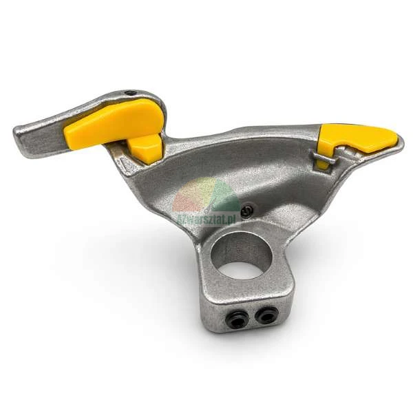 Steel mounting head 30mm (S) for tire changer with yellow plastic protectors