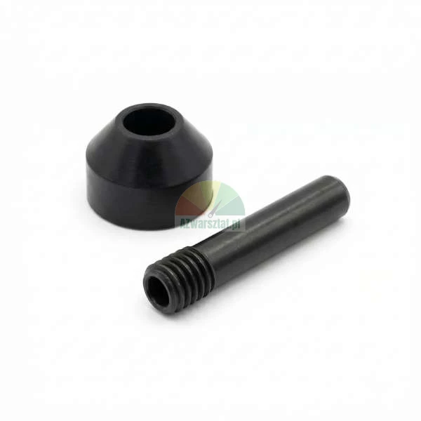 Tire changer mount head guide roller 25mm with mounting pin