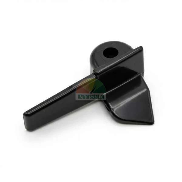 Black plastic lever replacement part for household appliance