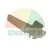 Small beige plastic technical component on a white background.