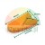 Plastic mounting foot cover type Z2 with dimensions