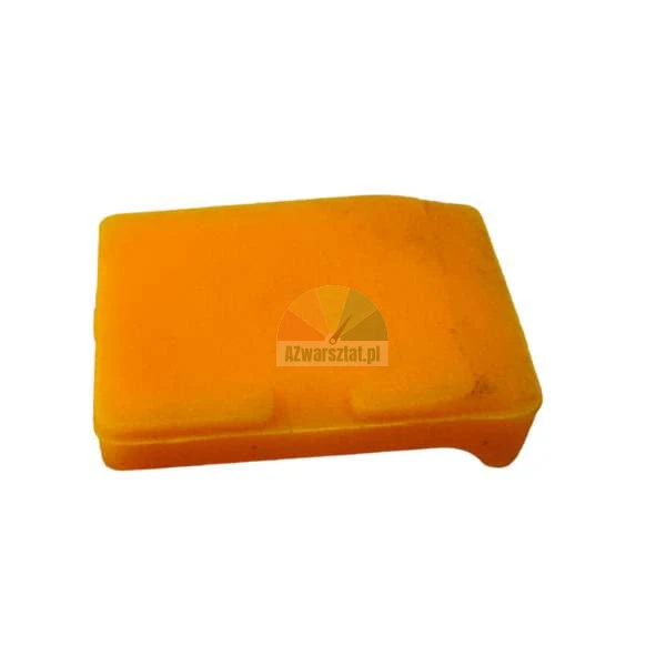 Yellow rectangular polyurethane buffer block