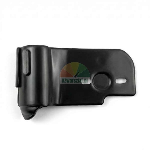 Plastic mounting foot cover type S in black