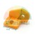 Yellow plastic mounting foot cover Type D