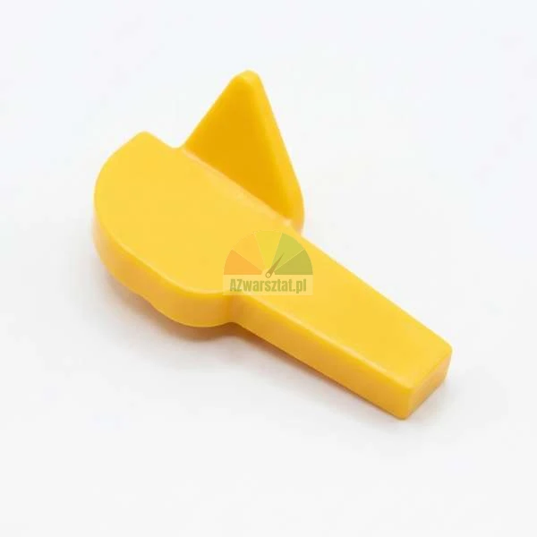 Yellow plastic mounting head protector Type A