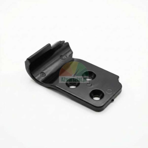 Black plastic cover for type T mounting foot with three holes