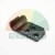 Black plastic cover for type T mounting foot with three holes