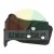 Black plastic mounting bracket with three circular holes for screw attachment.