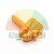 Orange plastic spacer clip with a 3mm opening measurement indicated.