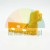 Yellow plastic mounting foot protector type R for tire changer machine