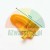 Plastic mounting foot cover Type E - dimensions