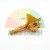 Orange plastic mounting head protector type J with dimensions