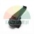 Black plastic replacement part for a coffee machine, spout or adapter