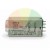 H3Y-2 timer relay, 220V AC source, 5A resistive contact, side view with technical diagram.