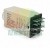 H3Y-4 timer relay with visible wiring diagram and pins on a light beige housing.